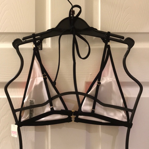 Top only 💖VS PINK Bikini Triangle Lightly Lined - Picture 5 of 8